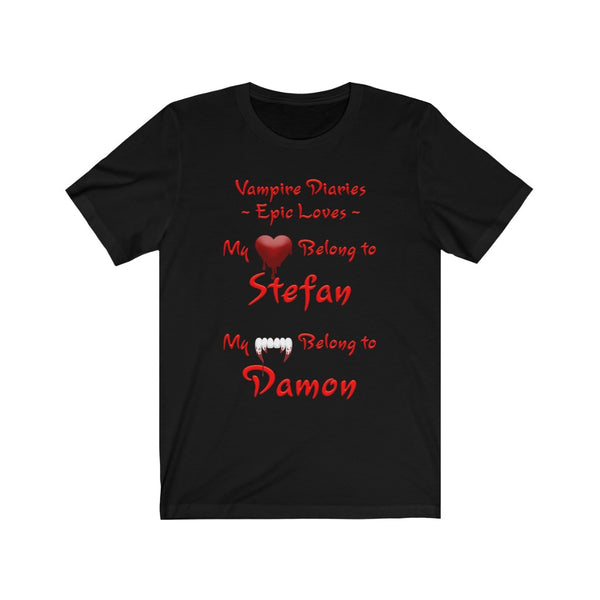 Vampire Diaries - Epic Loves - Unisex Jersey Short Sleeve Tee
