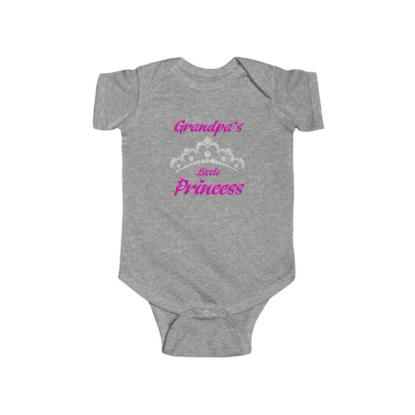 Grandpa's Lil Princess - Infant Fine Jersey Bodysuit