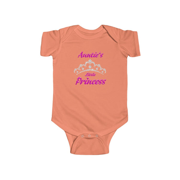 Auntie's Lil Princess - Infant Fine Jersey Bodysuit