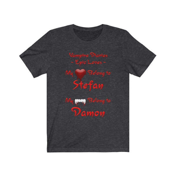 Vampire Diaries - Epic Loves - Unisex Jersey Short Sleeve Tee