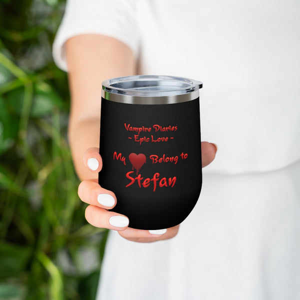 Vampire Diaries - Epic Love Stefan - 12oz Insulated Wine Tumbler
