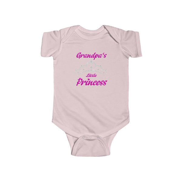 Grandpa's Lil Princess - Infant Fine Jersey Bodysuit