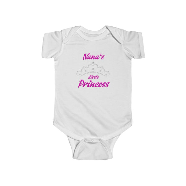 Nana's Lil Princess - Infant Fine Jersey Bodysuit