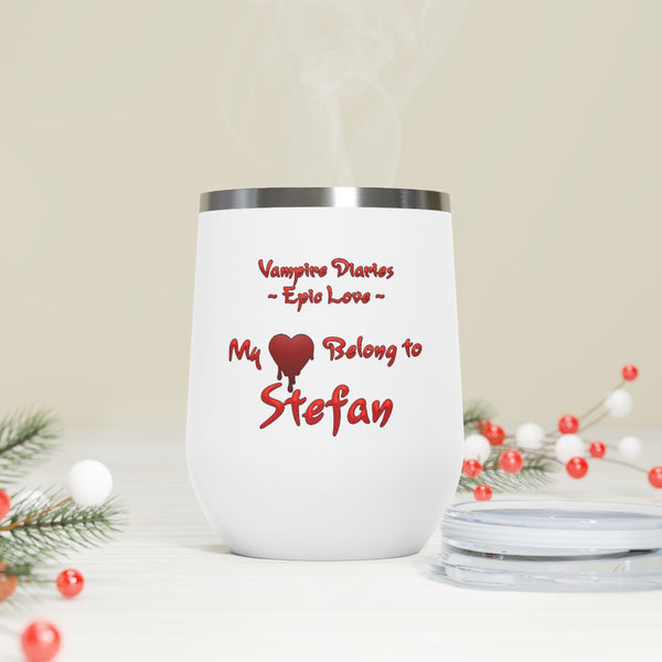 Vampire Diaries - Epic Love Stefan - 12oz Insulated Wine Tumbler