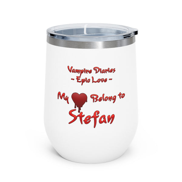 Vampire Diaries - Epic Love Stefan - 12oz Insulated Wine Tumbler