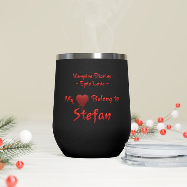 Vampire Diaries - Epic Love Stefan - 12oz Insulated Wine Tumbler