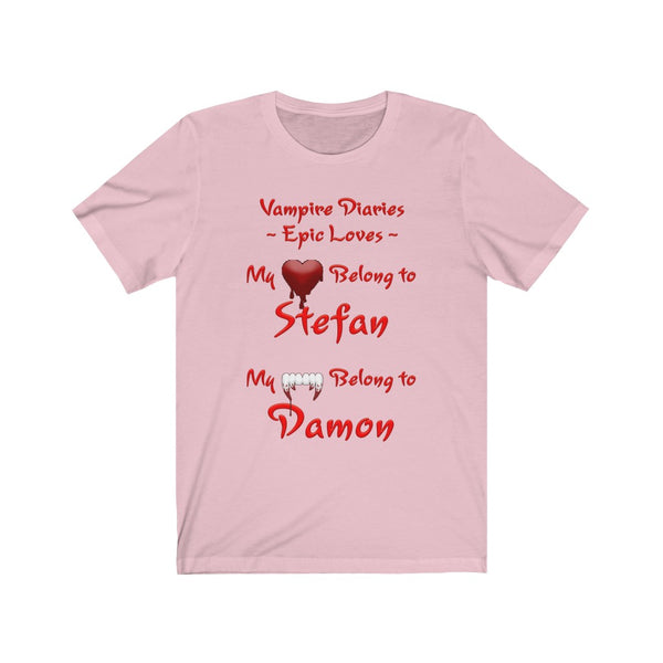 Vampire Diaries - Epic Loves - Unisex Jersey Short Sleeve Tee