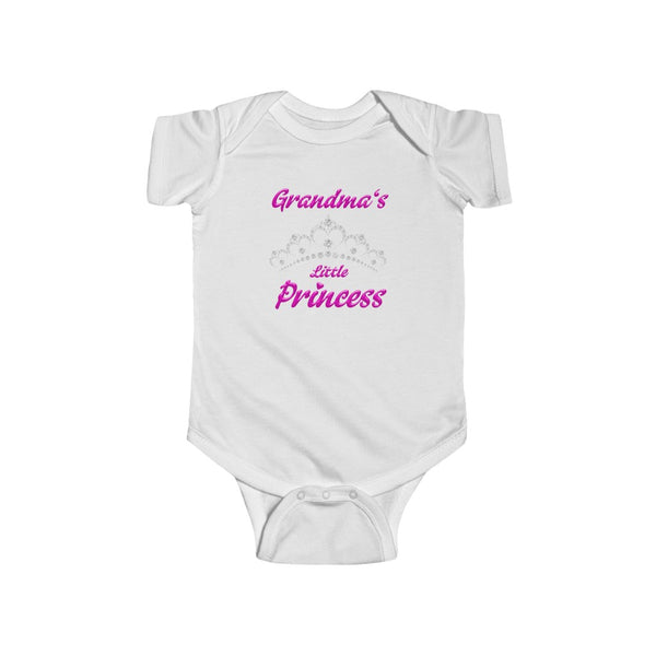 Grandma's Lil Princess - Infant Fine Jersey Bodysuit