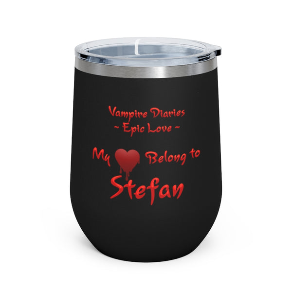 Vampire Diaries - Epic Love Stefan - 12oz Insulated Wine Tumbler