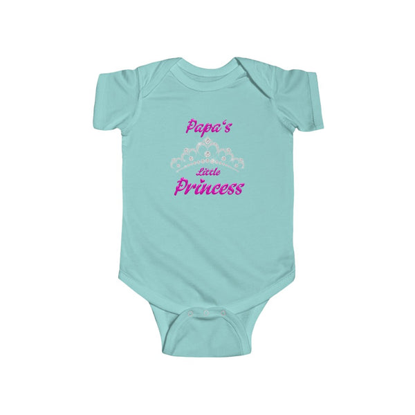 Papa's Lil Princess - Infant Fine Jersey Bodysuit