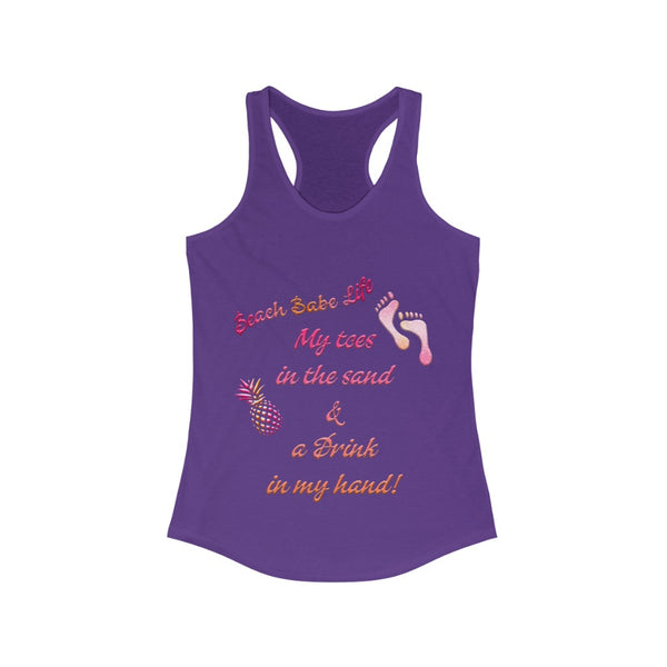 Beach Babe Life - Perfect Day - Women's Ideal Racerback Tank