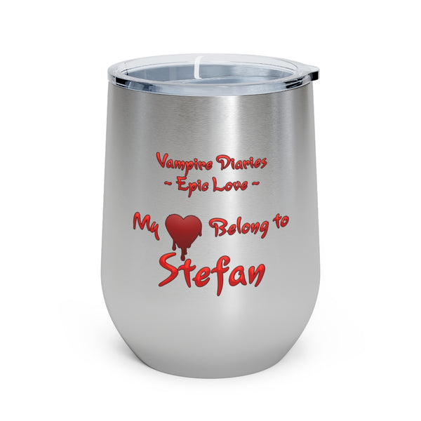Vampire Diaries - Epic Love Stefan - 12oz Insulated Wine Tumbler