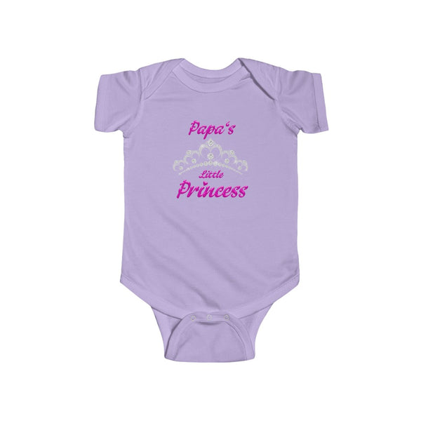 Papa's Lil Princess - Infant Fine Jersey Bodysuit