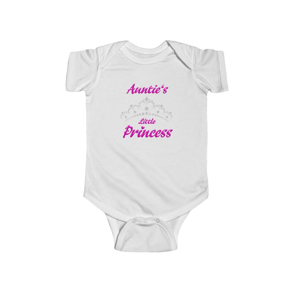 Auntie's Lil Princess - Infant Fine Jersey Bodysuit