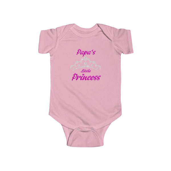 Papa's Lil Princess - Infant Fine Jersey Bodysuit