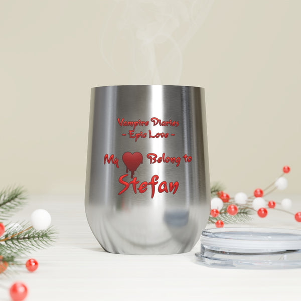 Vampire Diaries - Epic Love Stefan - 12oz Insulated Wine Tumbler