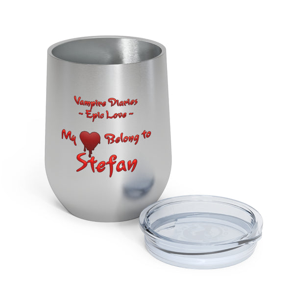 Vampire Diaries - Epic Love Stefan - 12oz Insulated Wine Tumbler