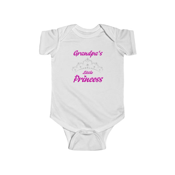 Grandpa's Lil Princess - Infant Fine Jersey Bodysuit