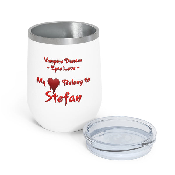Vampire Diaries - Epic Love Stefan - 12oz Insulated Wine Tumbler