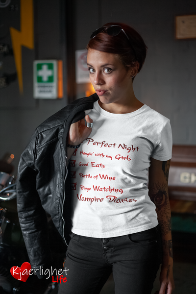 Vampire Diaries - The Perfect Night - Unisex Jersey Short Sleeve Tee